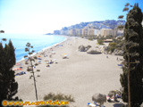 beach Playa San Cristobal in Almunecar