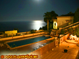 romantic full moon night