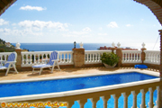 Pool with seaview