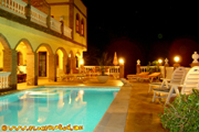 underwater lit Pool