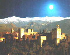 Beautiful Alhambra in Granada