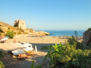 Playa del Tesorillo Beach in Almuñécar