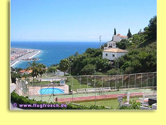 View from Monte de los Almendros Sports Fields